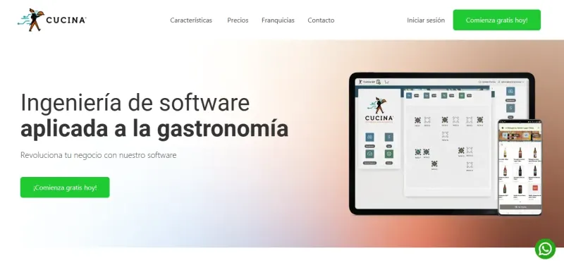 Cucina | Software de ventas – Mucho más que, un software de ventas